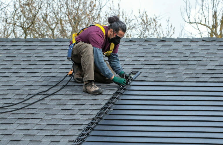solar roofing, solar roof installation, Morgantown