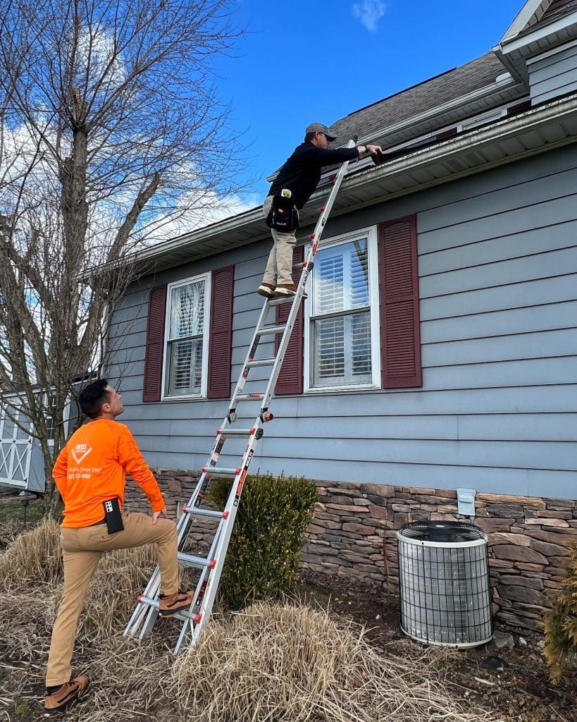 Gutter technicians