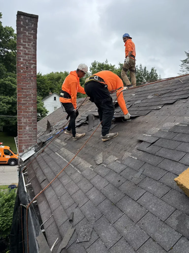 professional roof inspection after severe weather in Pittsburgh