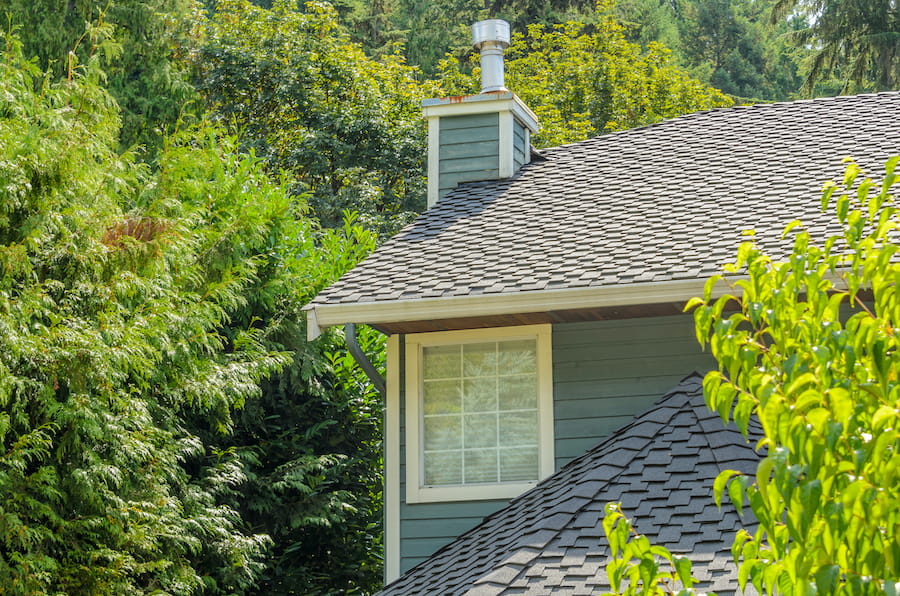 New roof installation providing long-term protection for residential home